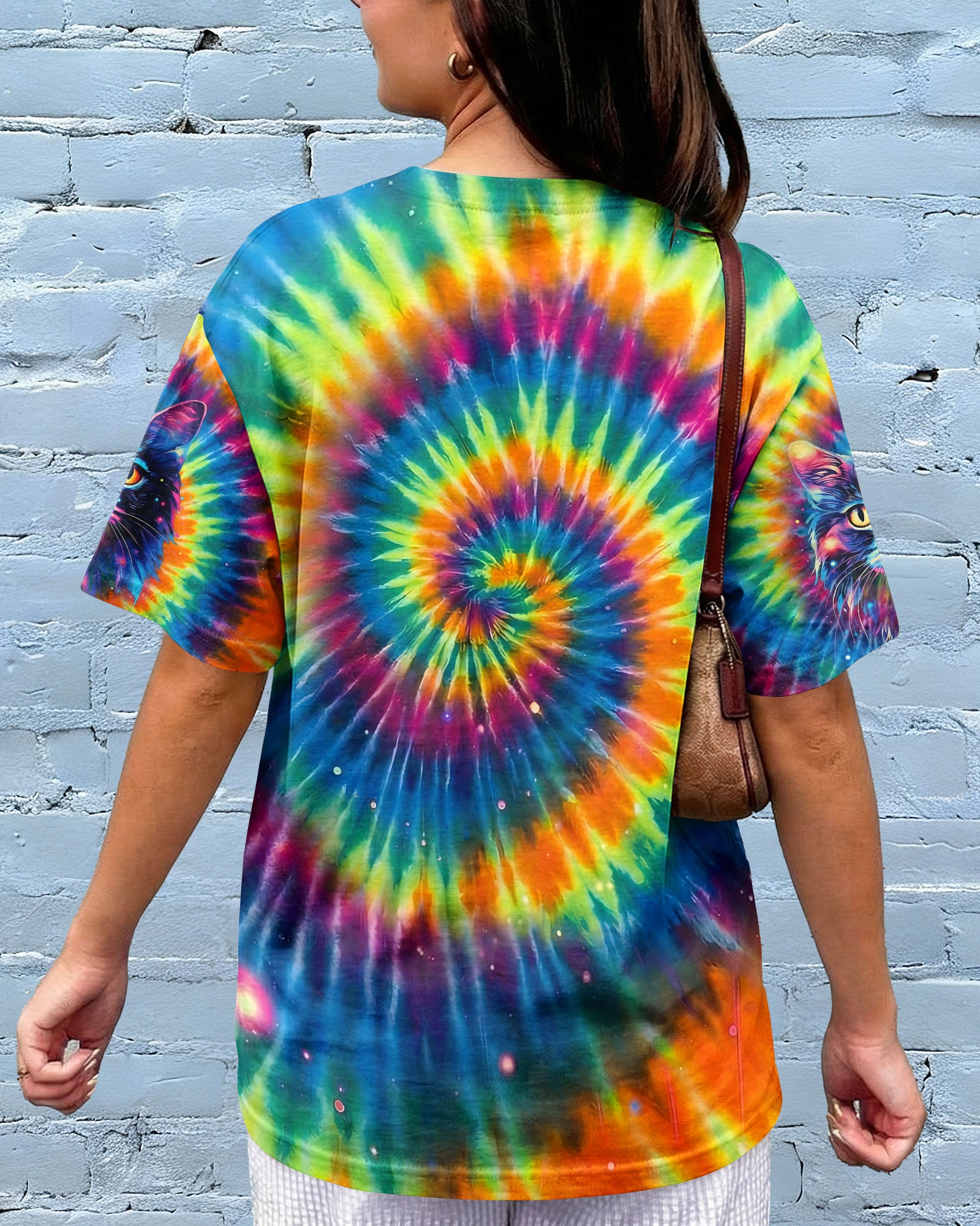 COLORFUL CAT ALL OVER PRINT - TYPQ2402262