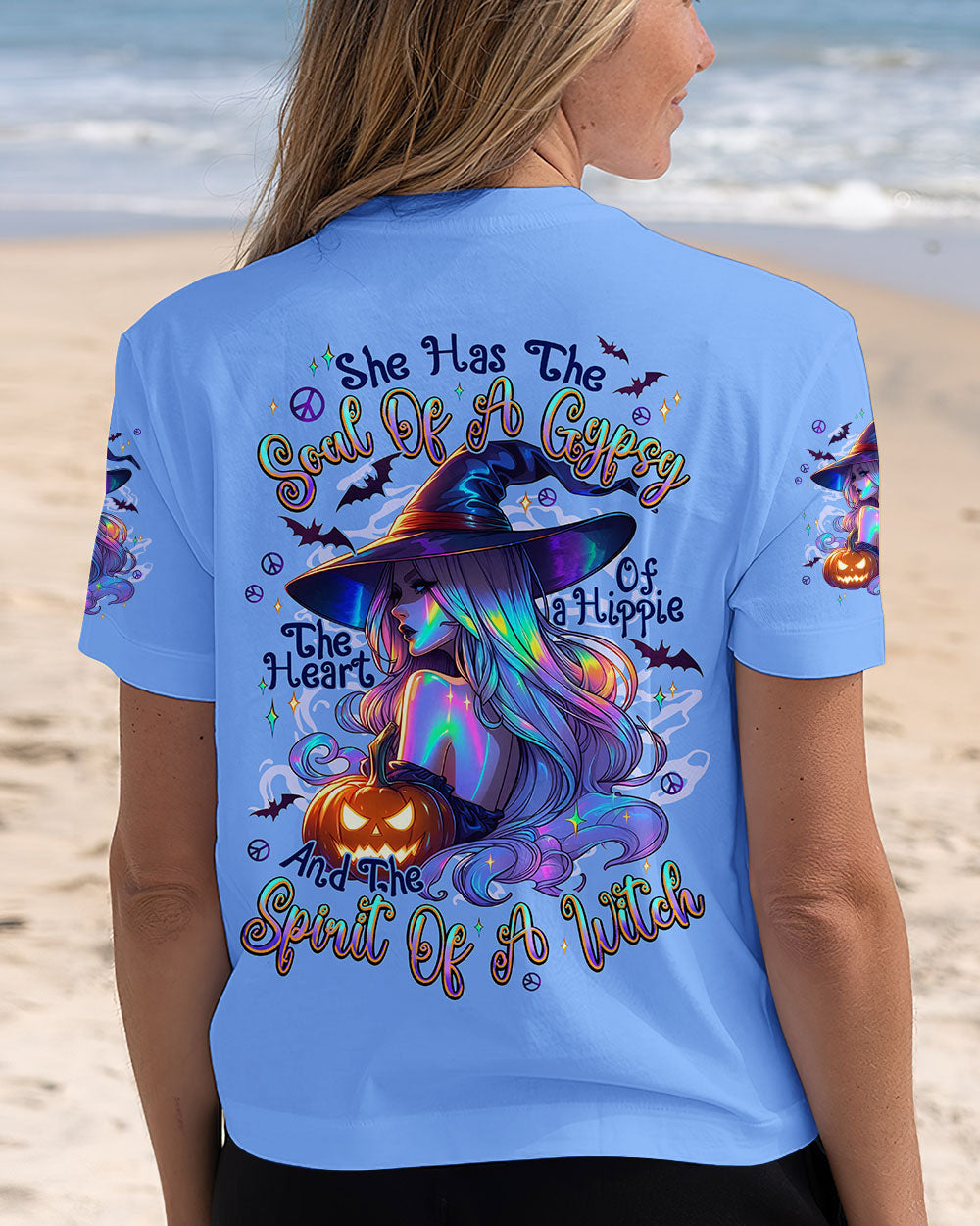 SPIRIT OF A WITCH HIPPIE HALLOWEEN ALL OVER PRINT - TYPQ2407253