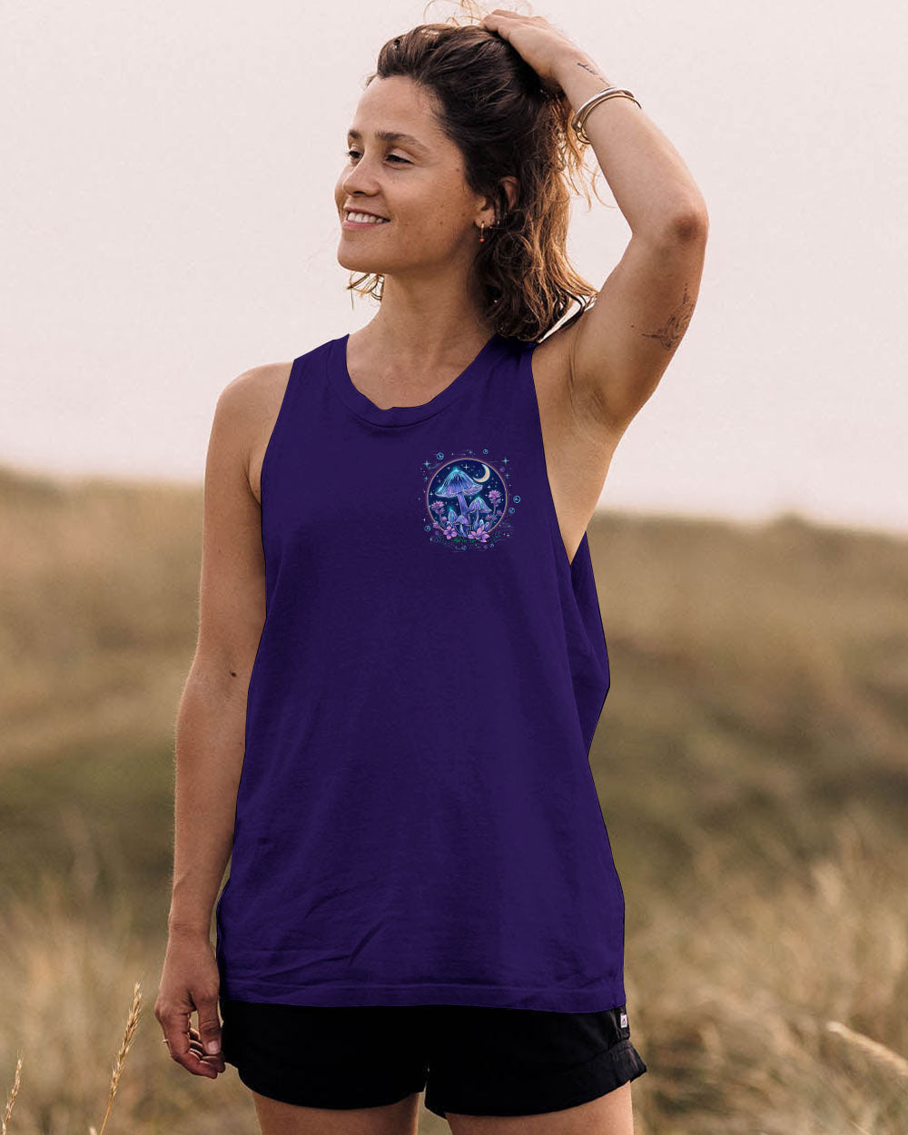 YOU ARE WHAT YOU MANIFEST MUSHROOM ALL OVER PRINT - TYPQ2508251