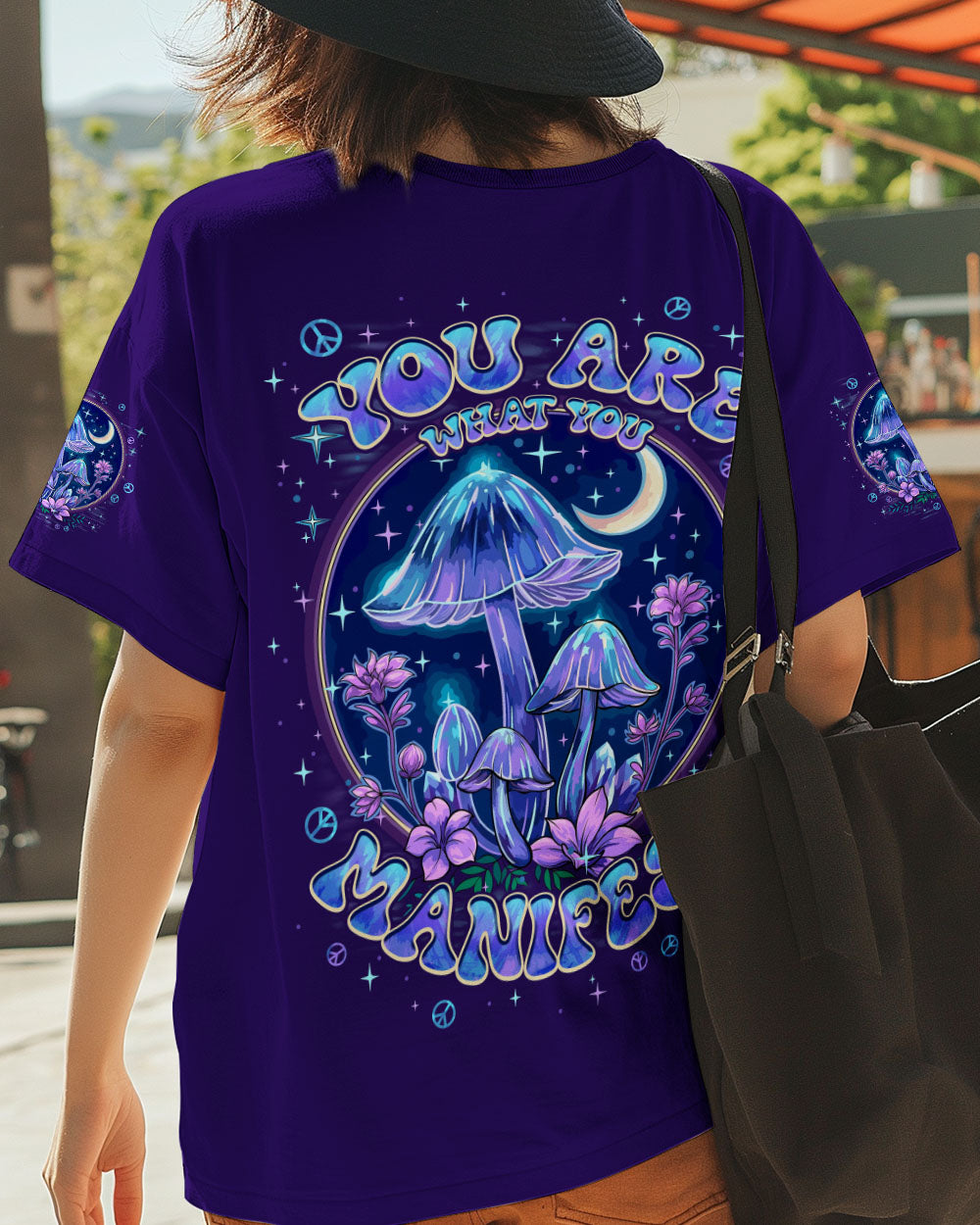 YOU ARE WHAT YOU MANIFEST MUSHROOM ALL OVER PRINT - TYPQ2508251