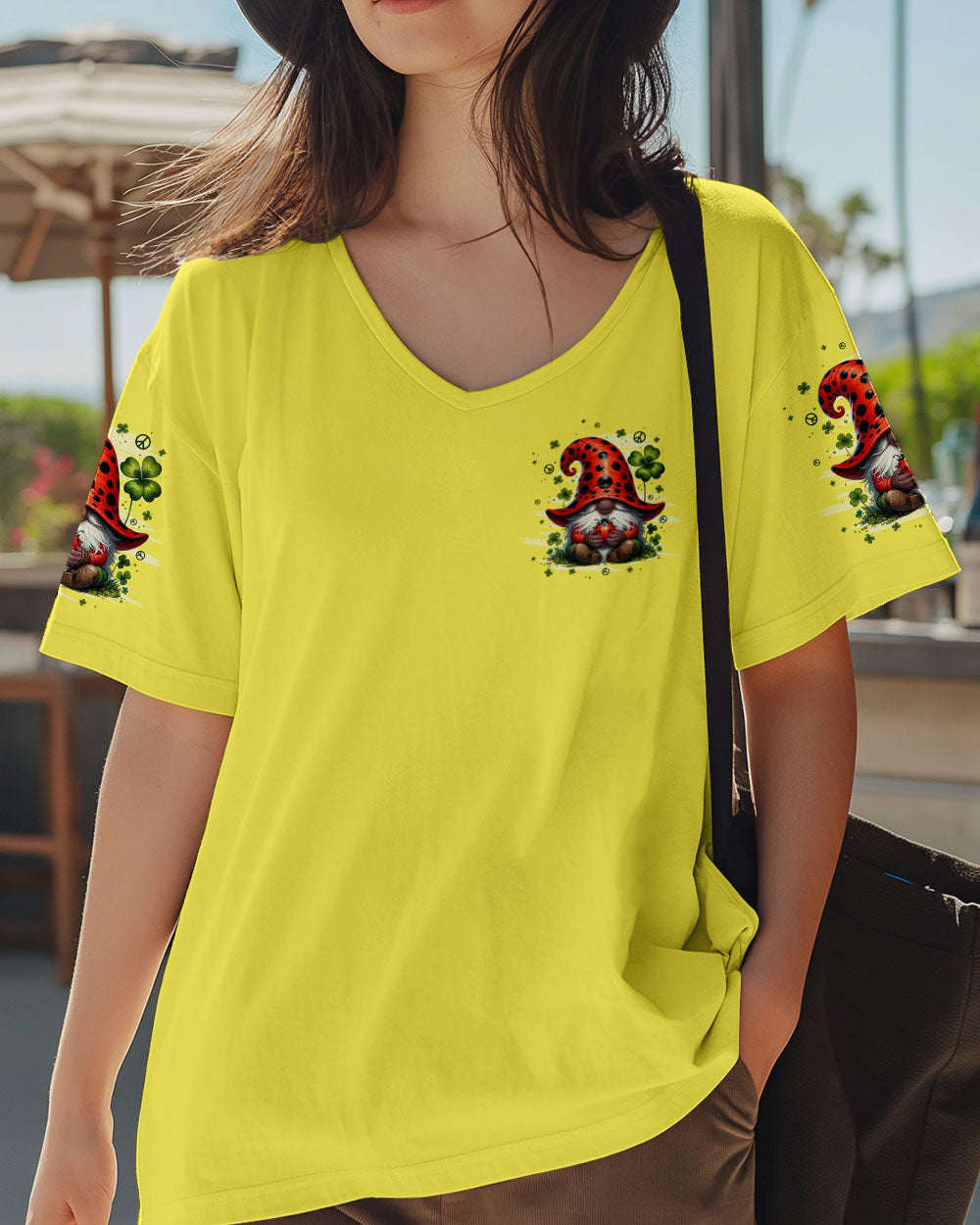IN A WORLD WHERE YOU CAN BE ANYTHING BE KIND GNOME LADYBUG ALL OVER PRINT - TYPQ2706253