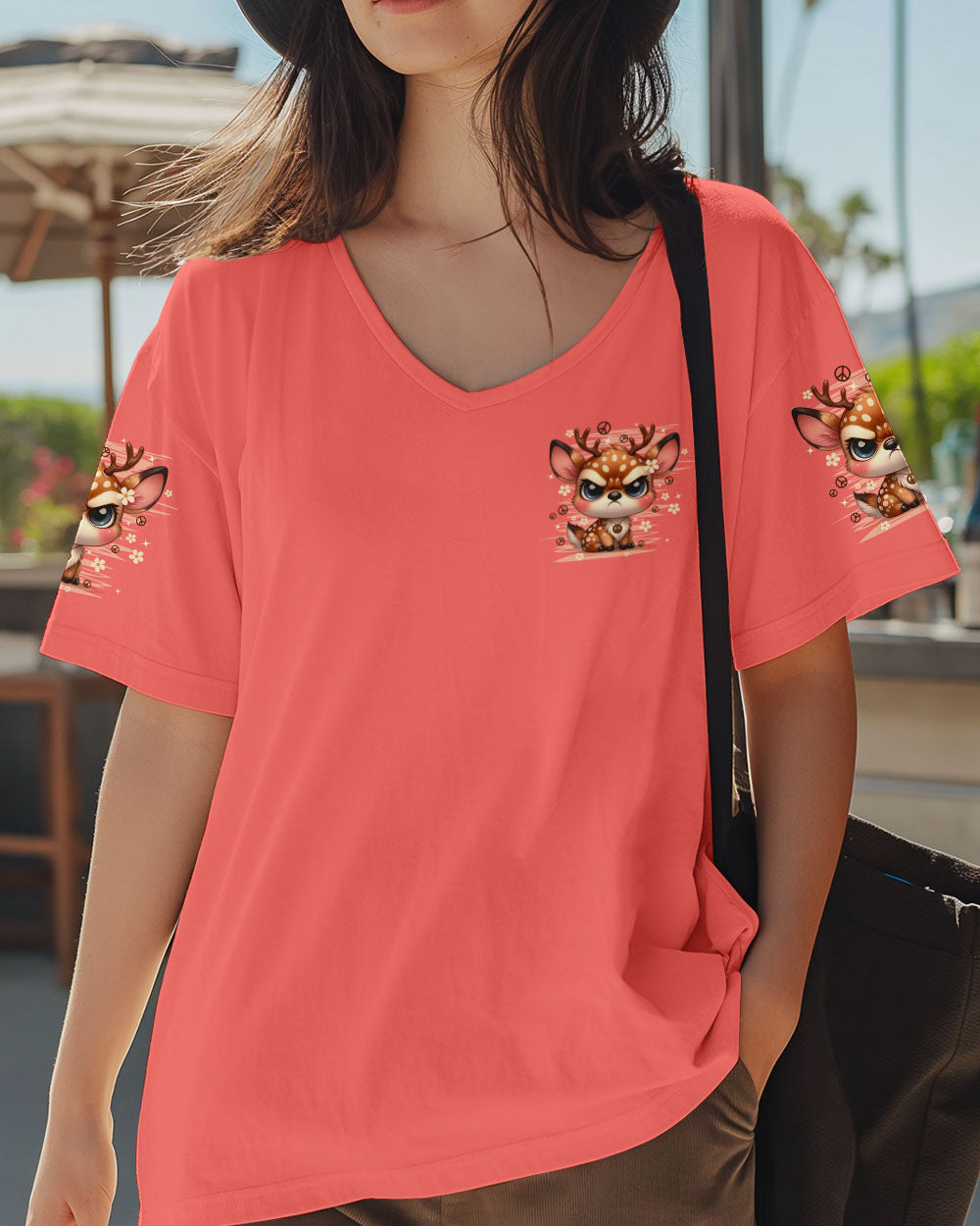 SORRY I'M CRANKY DEER ALL OVER PRINT - TYPQ3009251