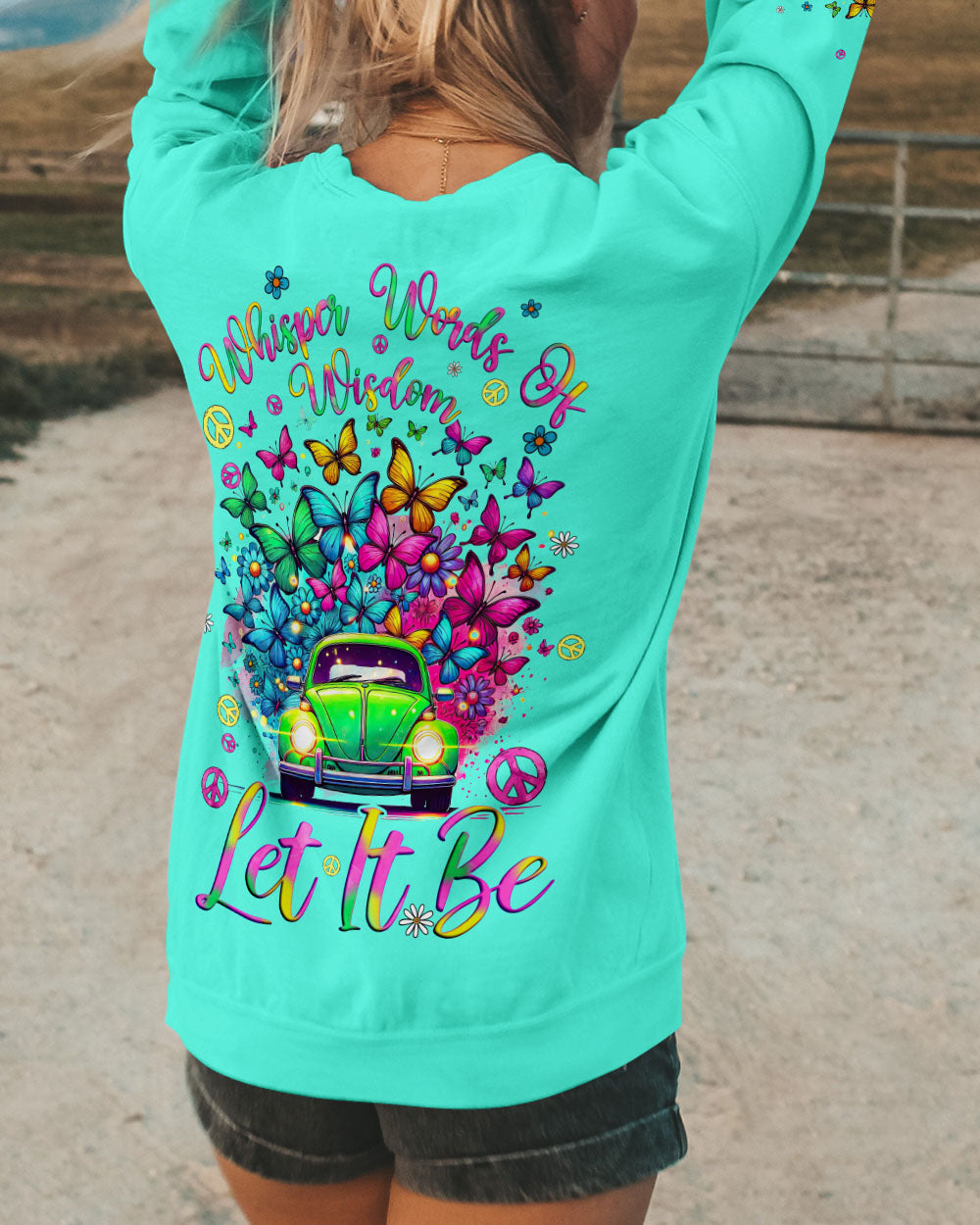 WHISPER WORDS OF WISDOM LET IT BE ALL OVER PRINT - TYQY0204251