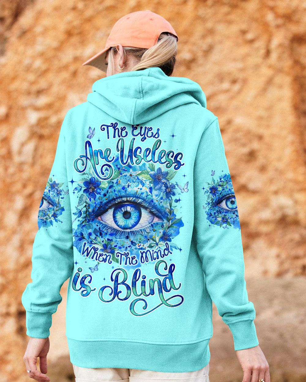 THE EYES ARE USELESS WHEN THE MIND IS BLIND ALL OVER PRINT - TYQY0206252
