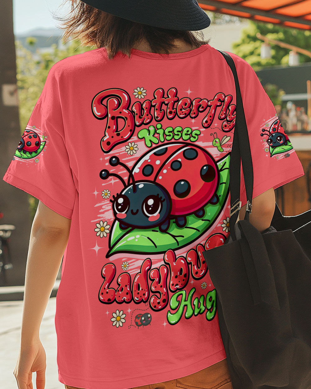 BUTTERFLY KISSES AND LADYBUG HUGS ALL OVER PRINT - TYQY0407251