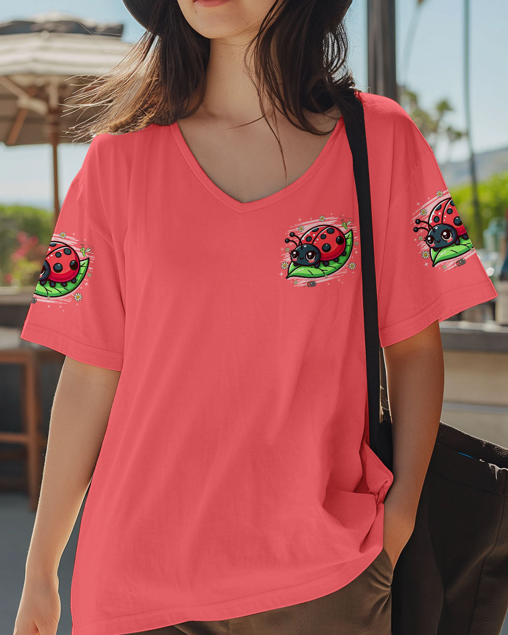 BUTTERFLY KISSES AND LADYBUG HUGS ALL OVER PRINT - TYQY0407251