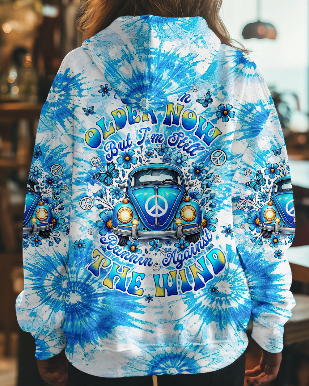 RUNNING AGAINST THE WIND TIE DYE ALL OVER PRINT - TYQY0603254