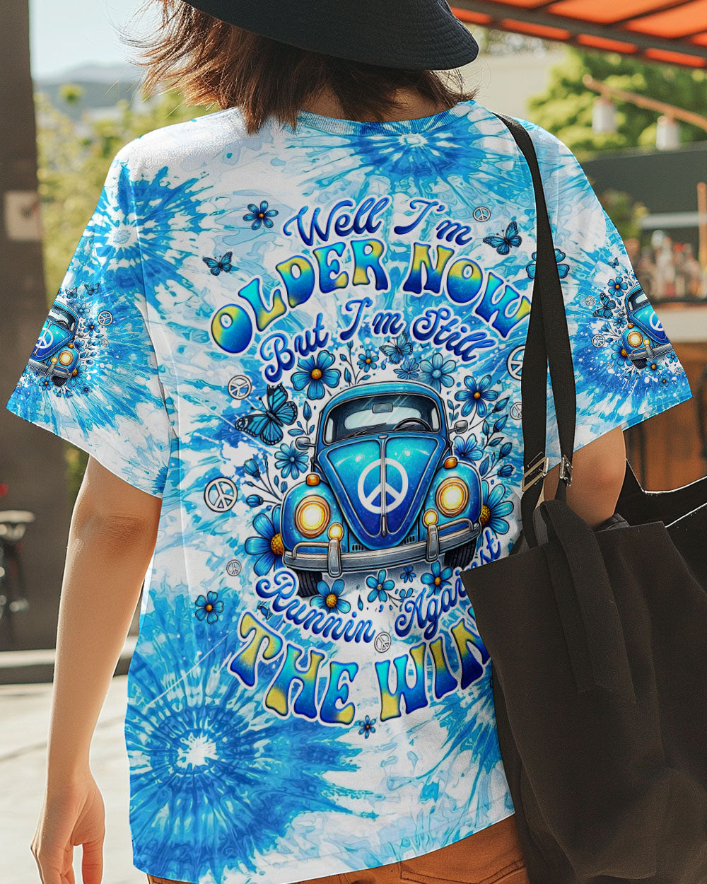 RUNNING AGAINST THE WIND TIE DYE ALL OVER PRINT - TYQY0603254