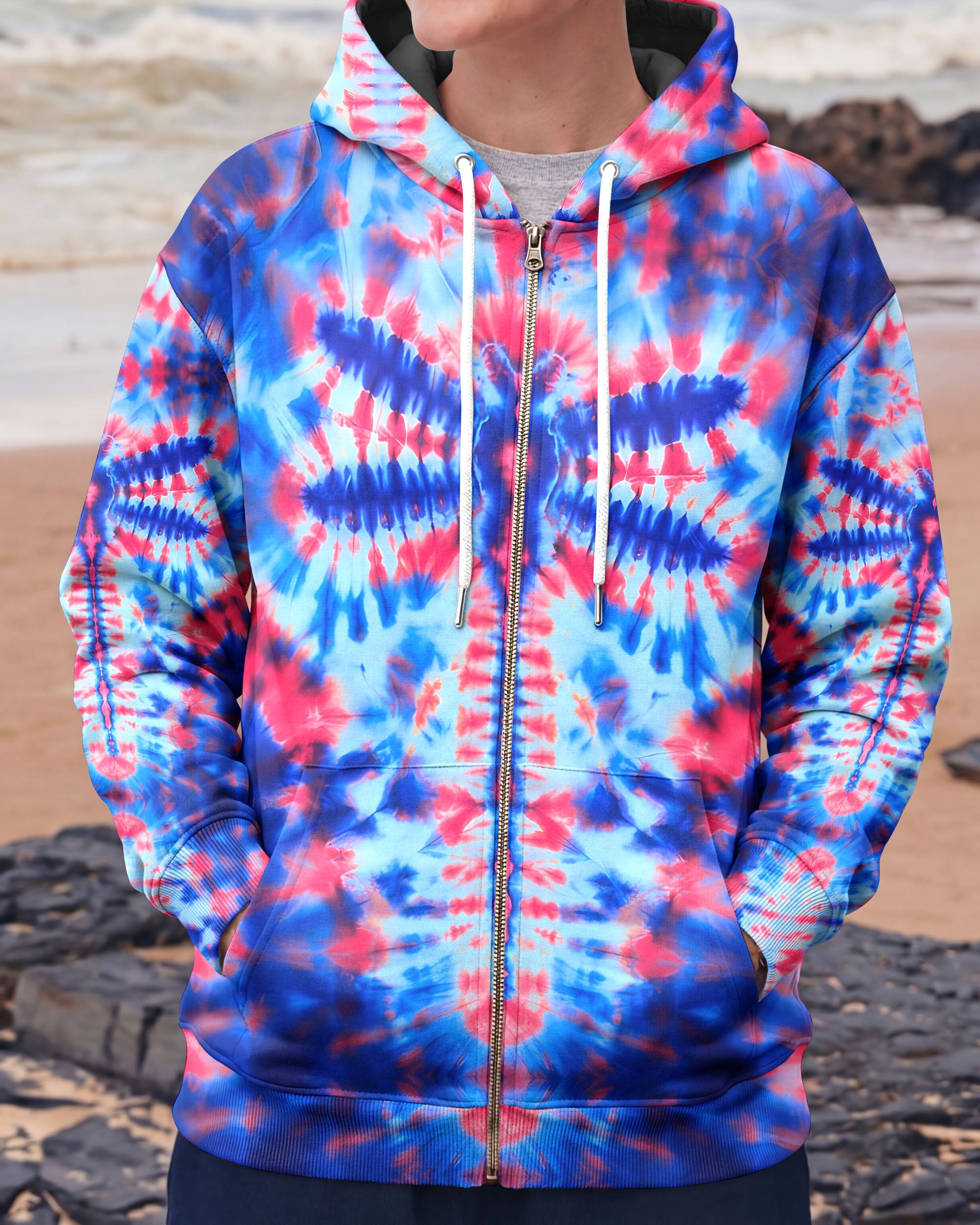 DRAGONFLY PINK AND BLUE ALL OVER PRINT - TYQY0901261