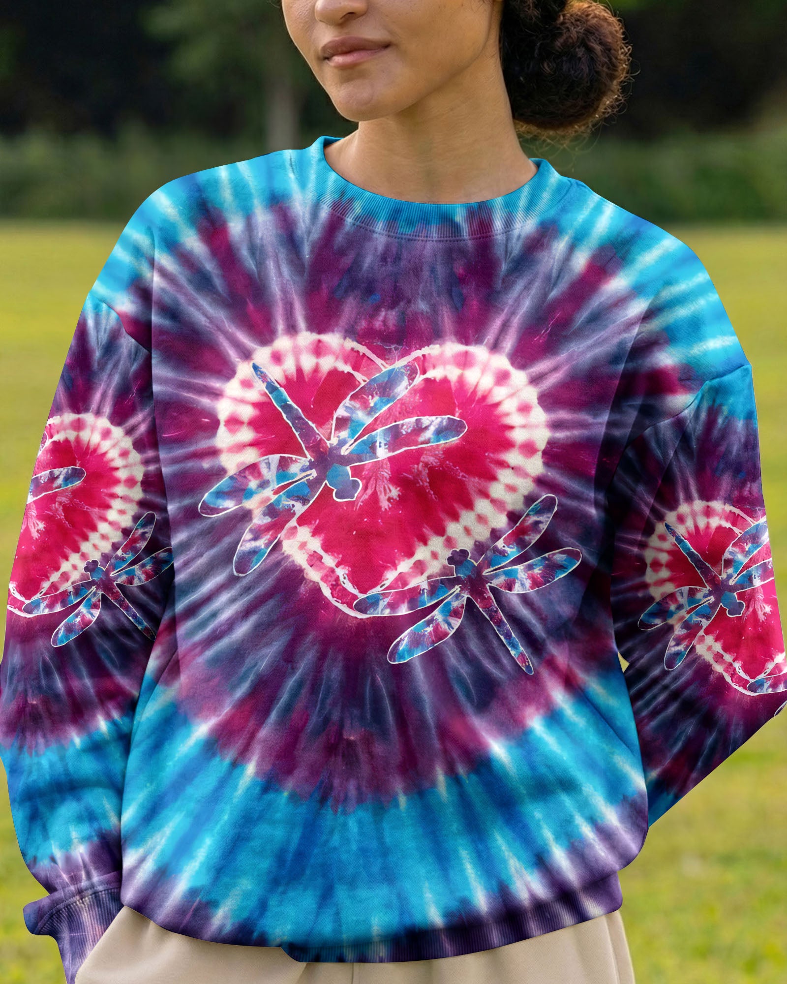 DRAGONFLIES LOVE BLOOM ALL OVER PRINT - TYQY0904263