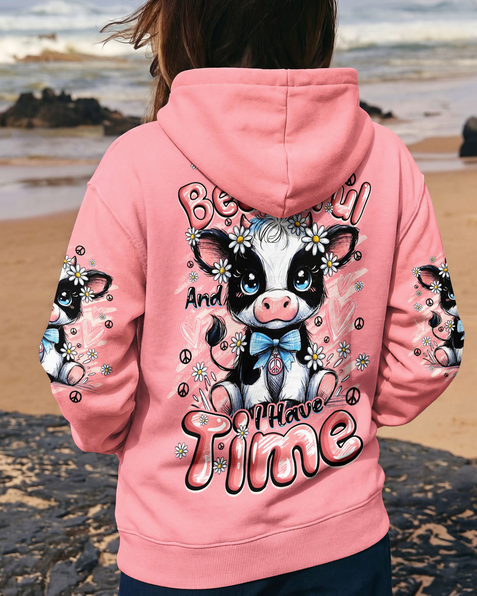 LIFE IS BEAUTIFUL COW ALL OVER PRINT - TYQY1007262