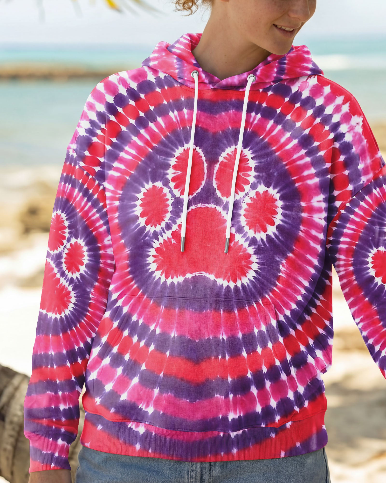 RUBY PURPLE PAW ALL OVER PRINT - TYQY1103262