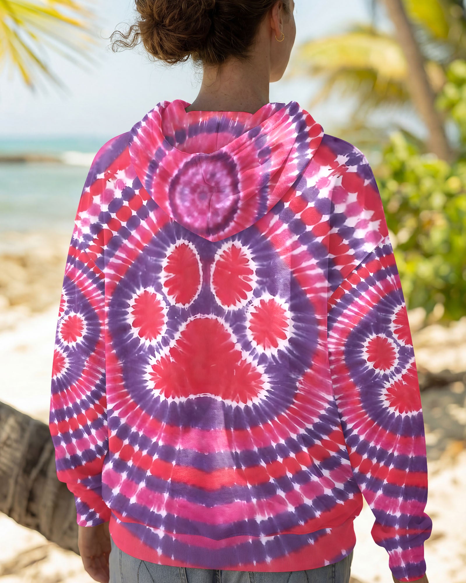 RUBY PURPLE PAW ALL OVER PRINT - TYQY1103262
