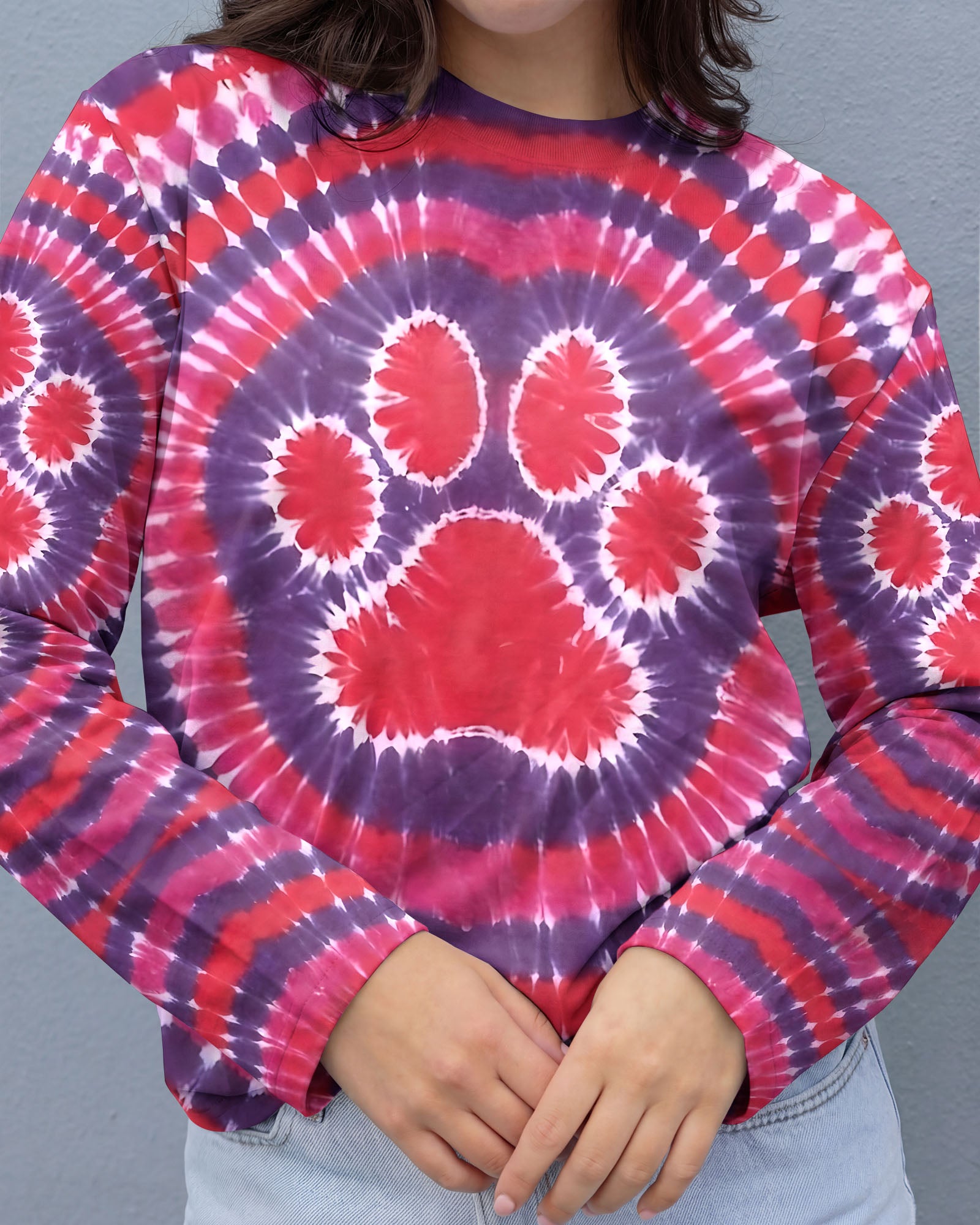 RUBY PURPLE PAW ALL OVER PRINT - TYQY1103262