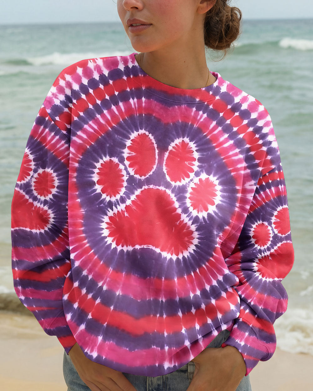 RUBY PURPLE PAW ALL OVER PRINT - TYQY1103262