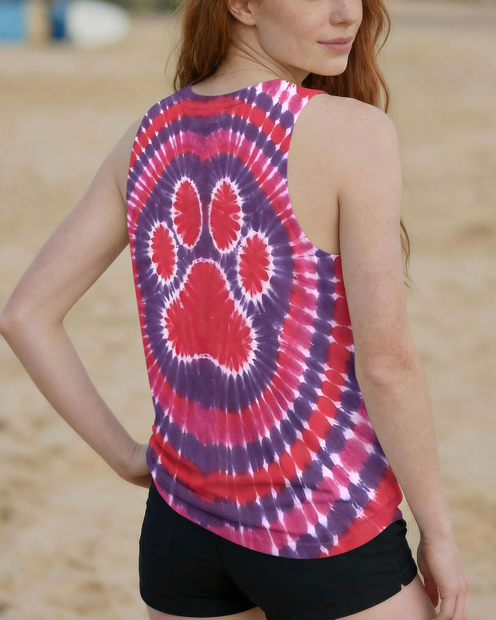 RUBY PURPLE PAW ALL OVER PRINT - TYQY1103262