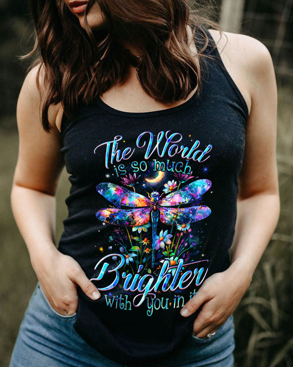 THE WORLD IS SO MUCH BRIGHTER WITH YOU IN IT ALL OVER PRINT - TYQY1203241