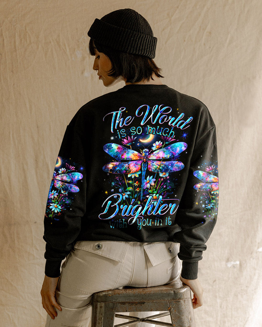 THE WORLD IS SO MUCH BRIGHTER WITH YOU IN IT ALL OVER PRINT - TYQY1203241