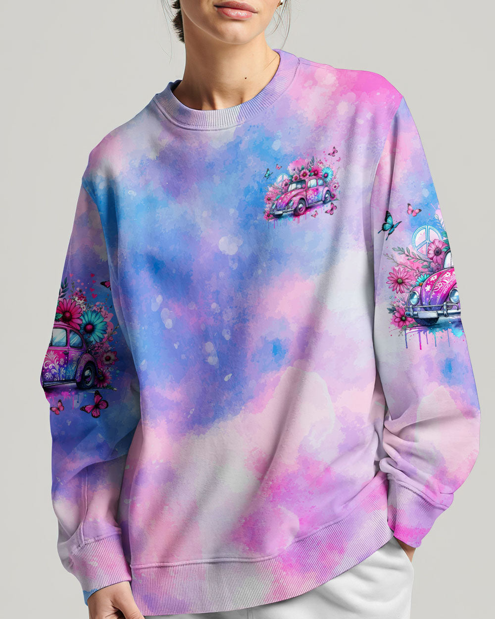 GOING WHERE THE WIND BLOWS TIE DYE ALL OVER PRINT - TYQY1206244