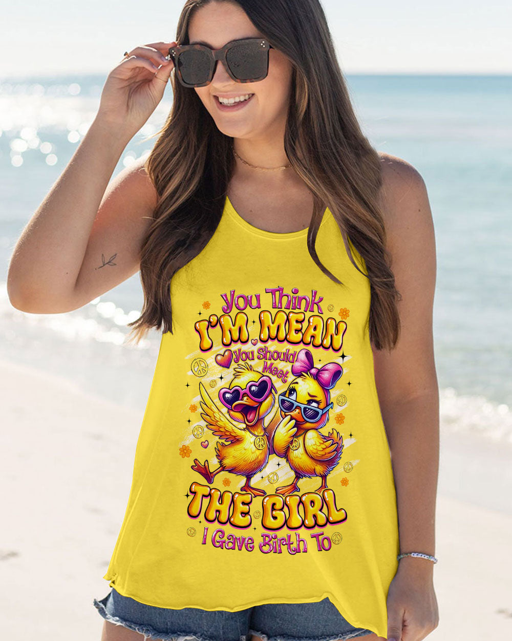 YOU SHOULD MEET THE GIRL DUCK ALL OVER PRINT - TYQY1508252