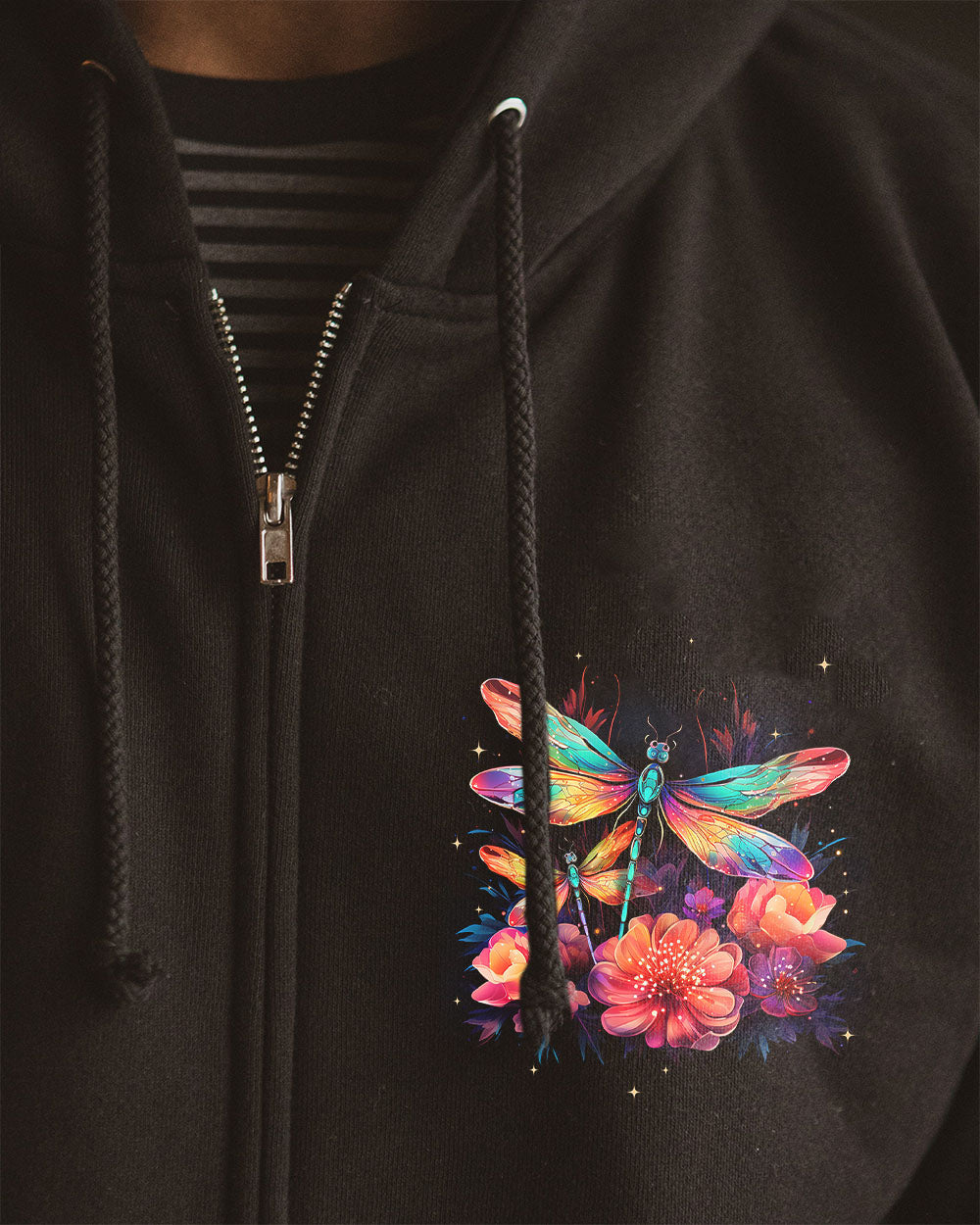 TIME AND WHAT YOU DO WITH IT DRAGONFLY ALL OVER PRINT - TYQY1602242