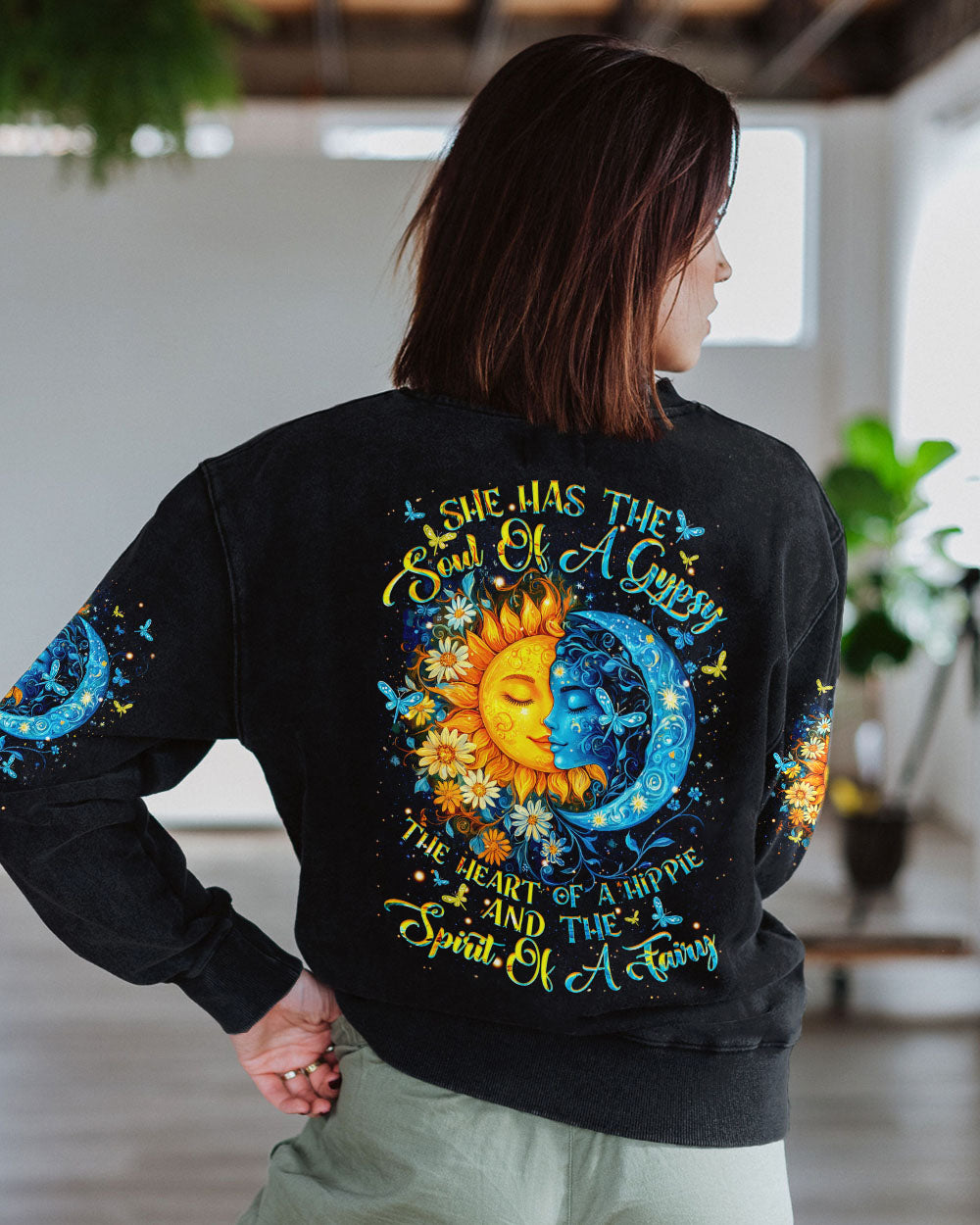 SPIRIT OF A FAIRY SUN AND MOON ALL OVER PRINT - TYQY1712242