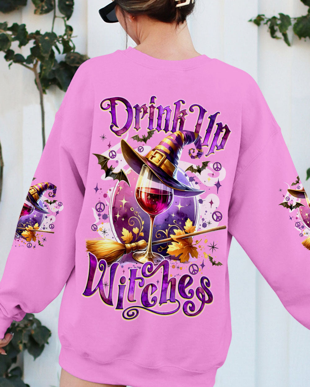DRINK UP WITCHES HALLOWEEN ALL OVER PRINT - TYQY1807251