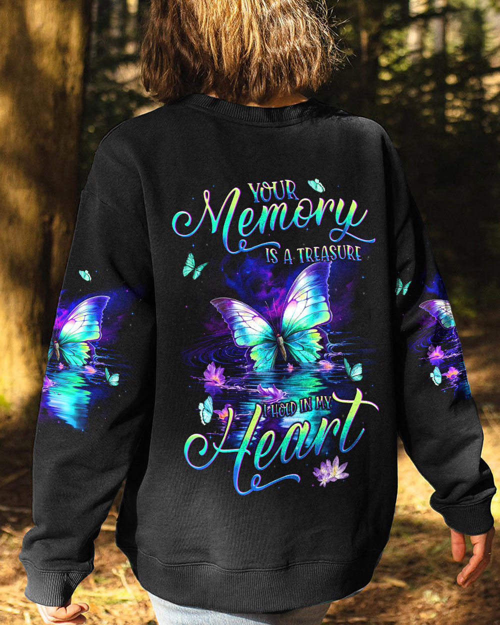 YOUR MEMORY IS A TREASURE BUTTERFLY ALL OVER PRINT - TYQY1904243