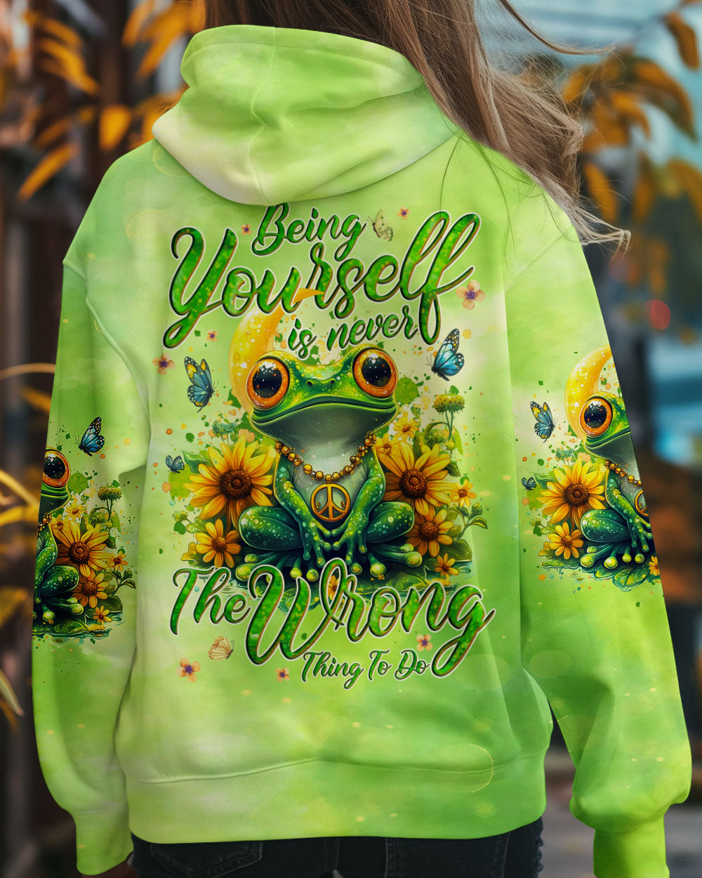 BEING YOURSELF FROG ALL OVER PRINT - TYQY2002253