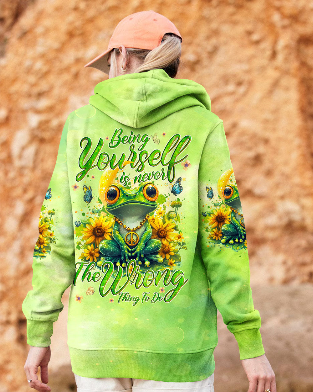BEING YOURSELF FROG ALL OVER PRINT - TYQY2002253