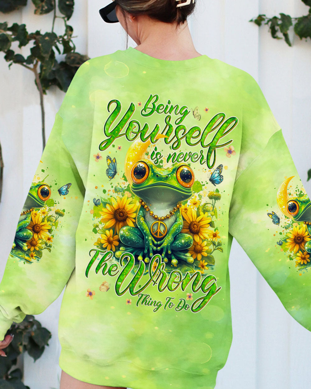BEING YOURSELF FROG ALL OVER PRINT - TYQY2002253