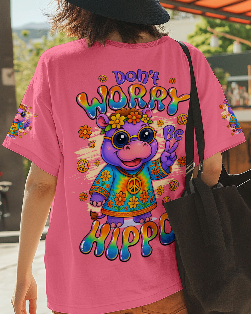 DON'T WORRY BE HIPPO ALL OVER PRINT - TYQY2006251