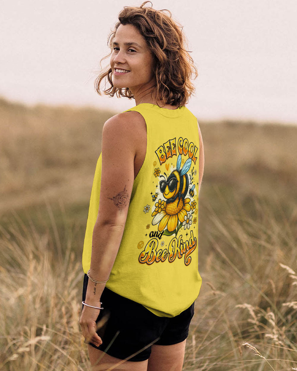 BEE COOL AND BEE KIND ALL OVER PRINT - TYQY2006253