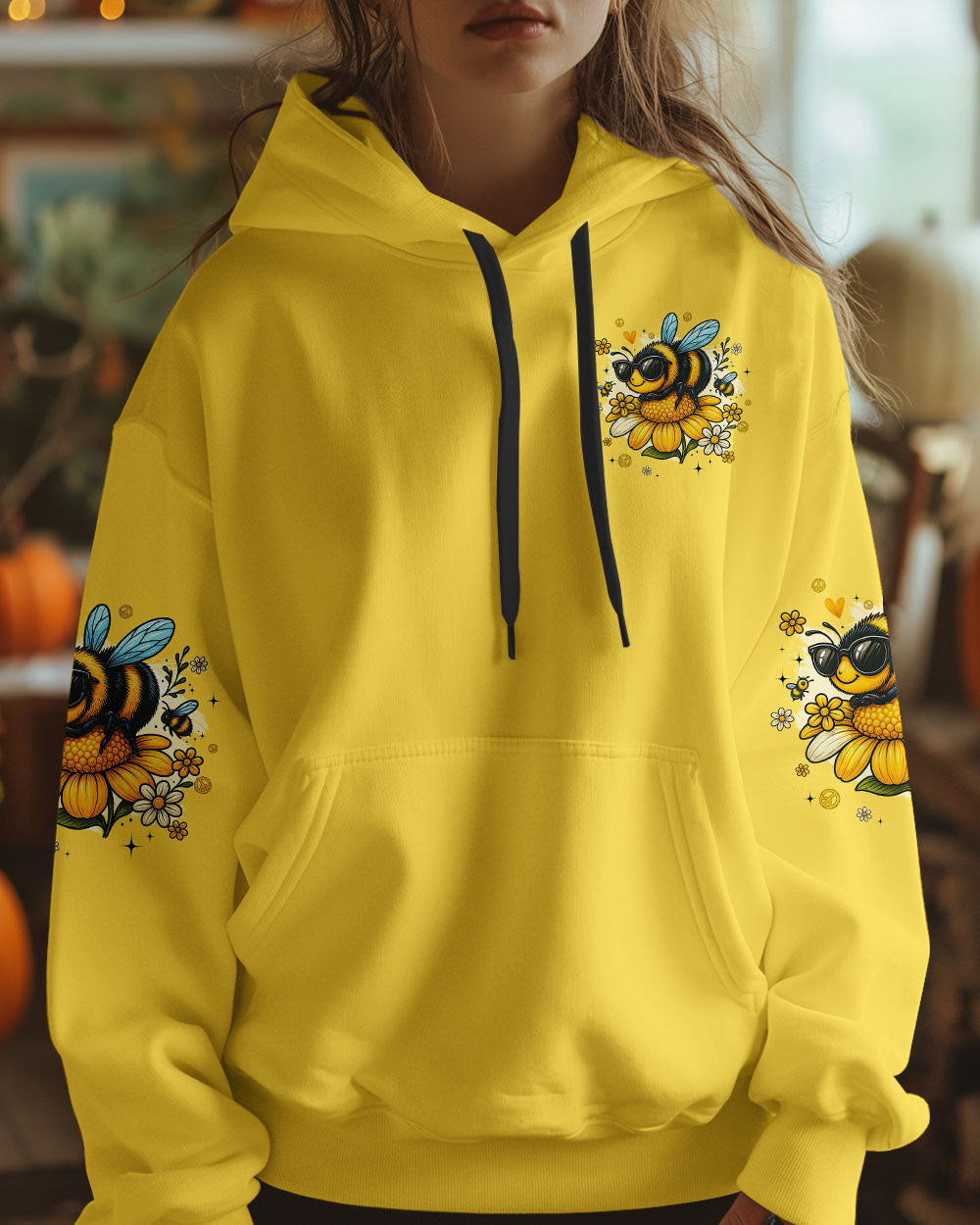 BEE COOL AND BEE KIND ALL OVER PRINT - TYQY2006253
