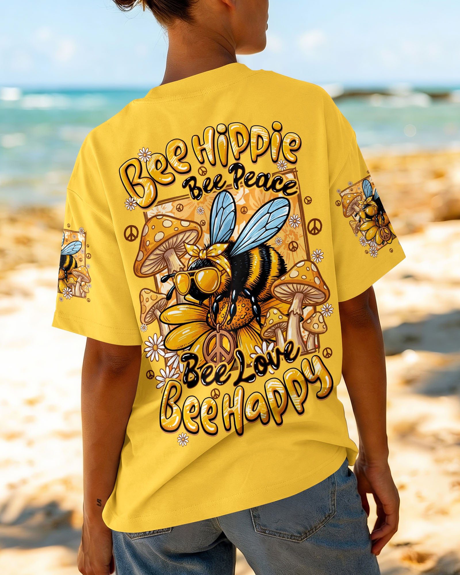 BEE HIPPIE ALL OVER PRINT - TYQY2007262