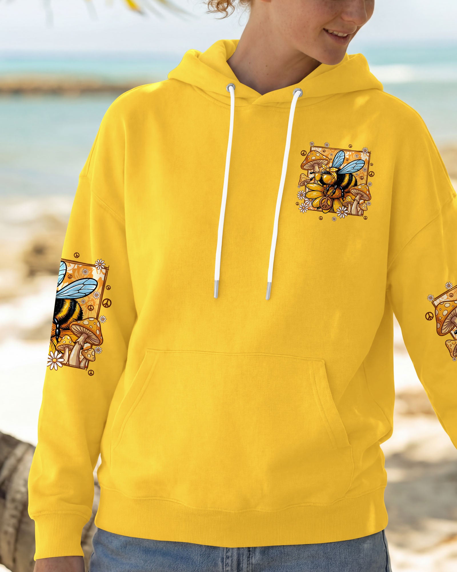 BEE HIPPIE ALL OVER PRINT - TYQY2007262