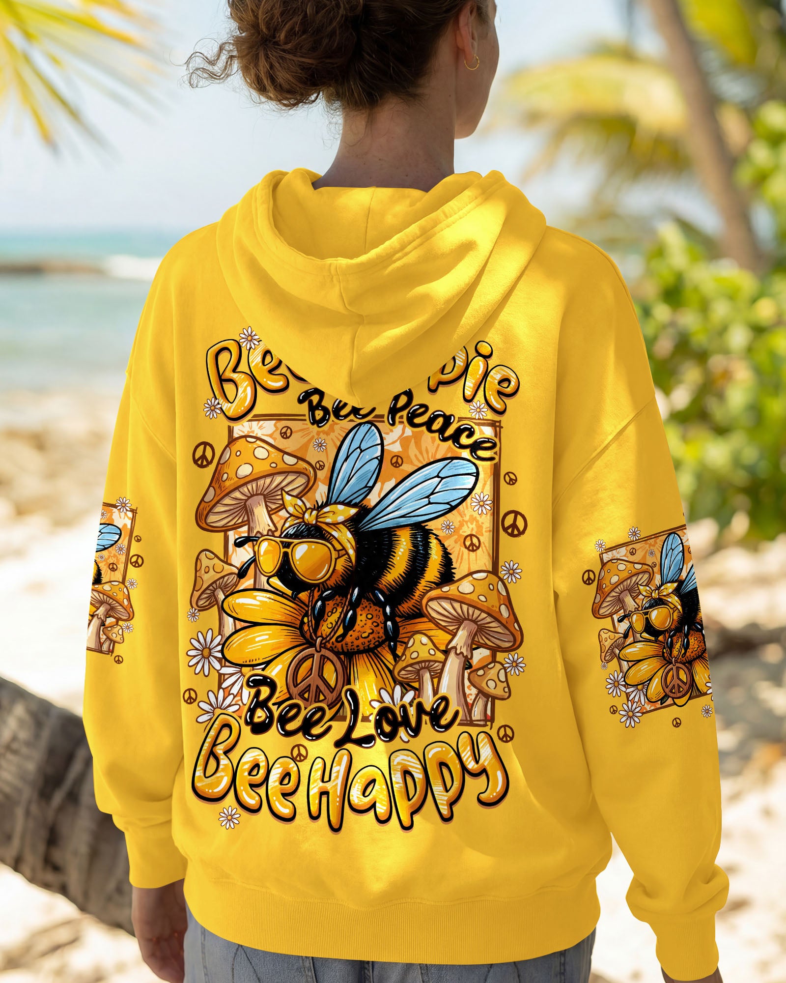 BEE HIPPIE ALL OVER PRINT - TYQY2007262
