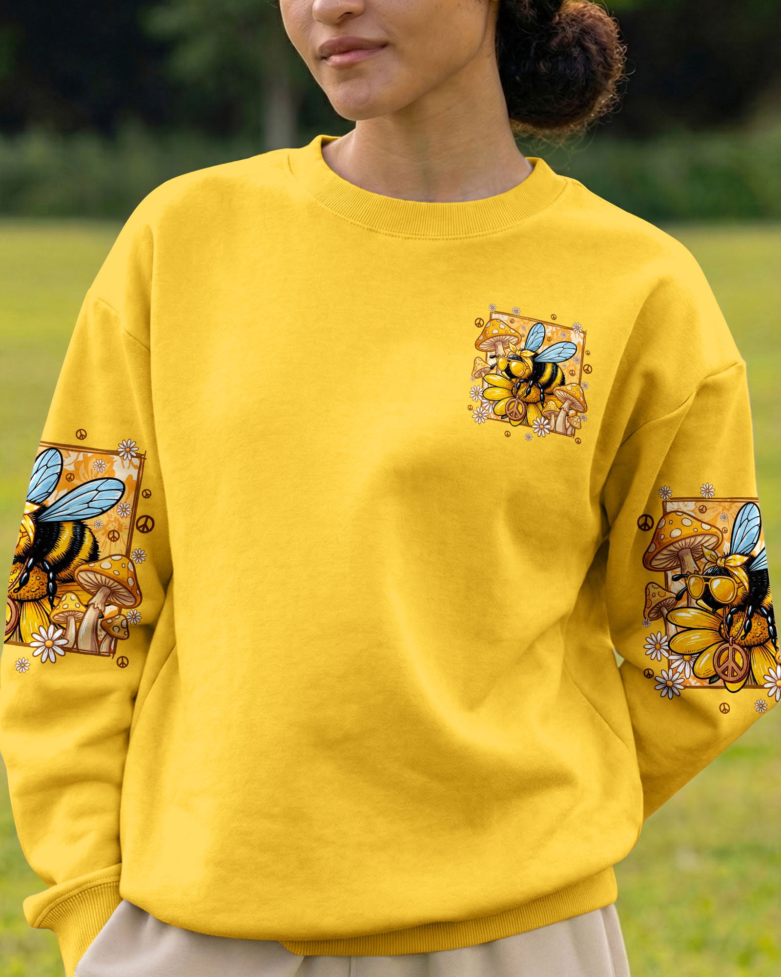 BEE HIPPIE ALL OVER PRINT - TYQY2007262