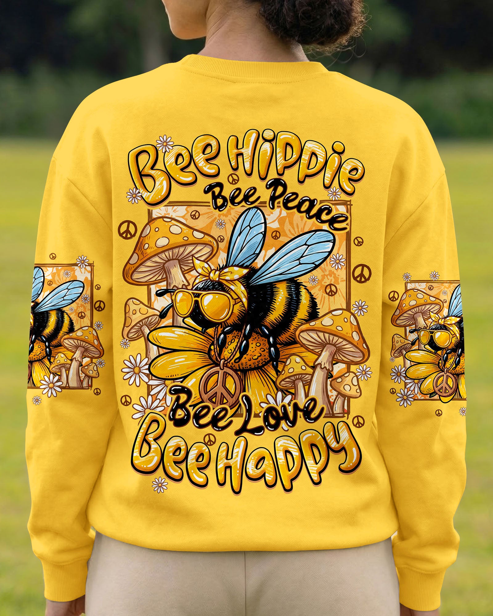 BEE HIPPIE ALL OVER PRINT - TYQY2007262