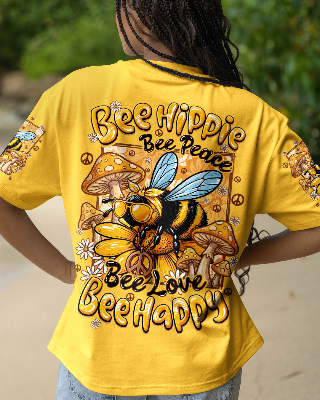 BEE HIPPIE ALL OVER PRINT - TYQY2007262