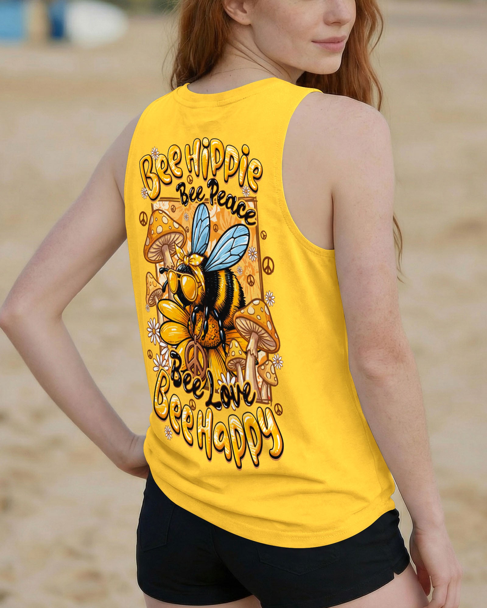 BEE HIPPIE ALL OVER PRINT - TYQY2007262