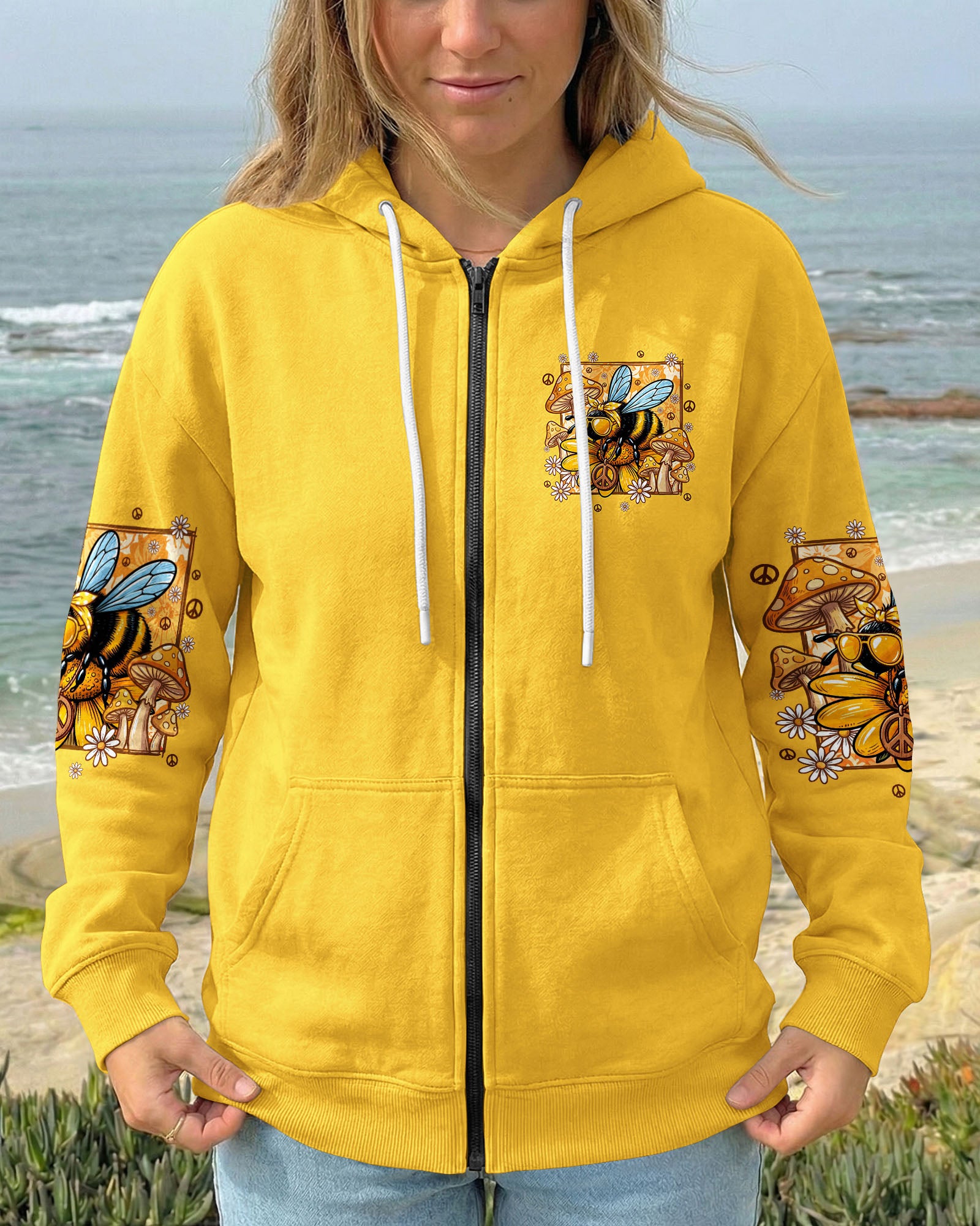 BEE HIPPIE ALL OVER PRINT - TYQY2007262