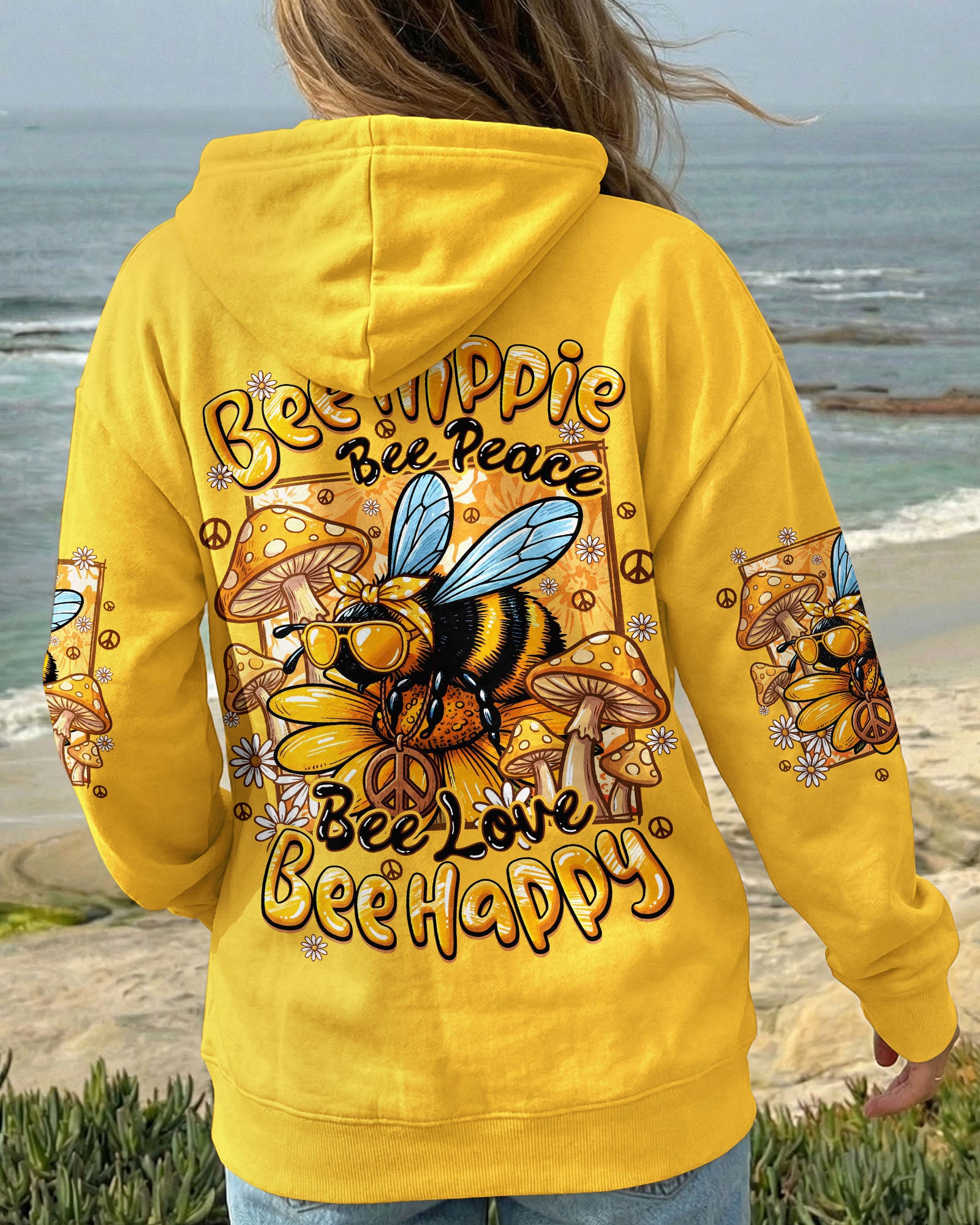 BEE HIPPIE ALL OVER PRINT - TYQY2007262