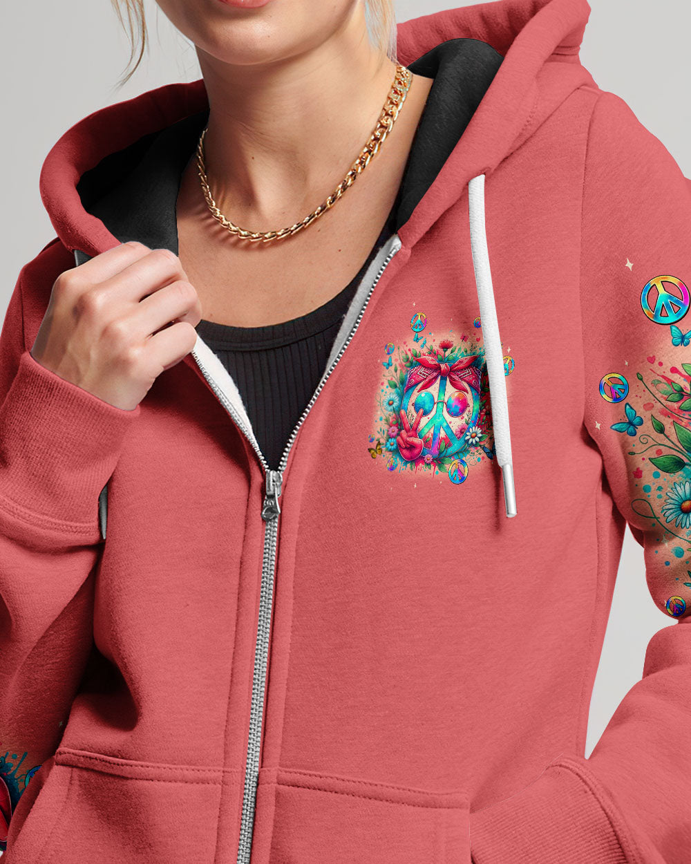 HIPPIE IS A STATE OF MIND ALL OVER PRINT - TYQY2105249