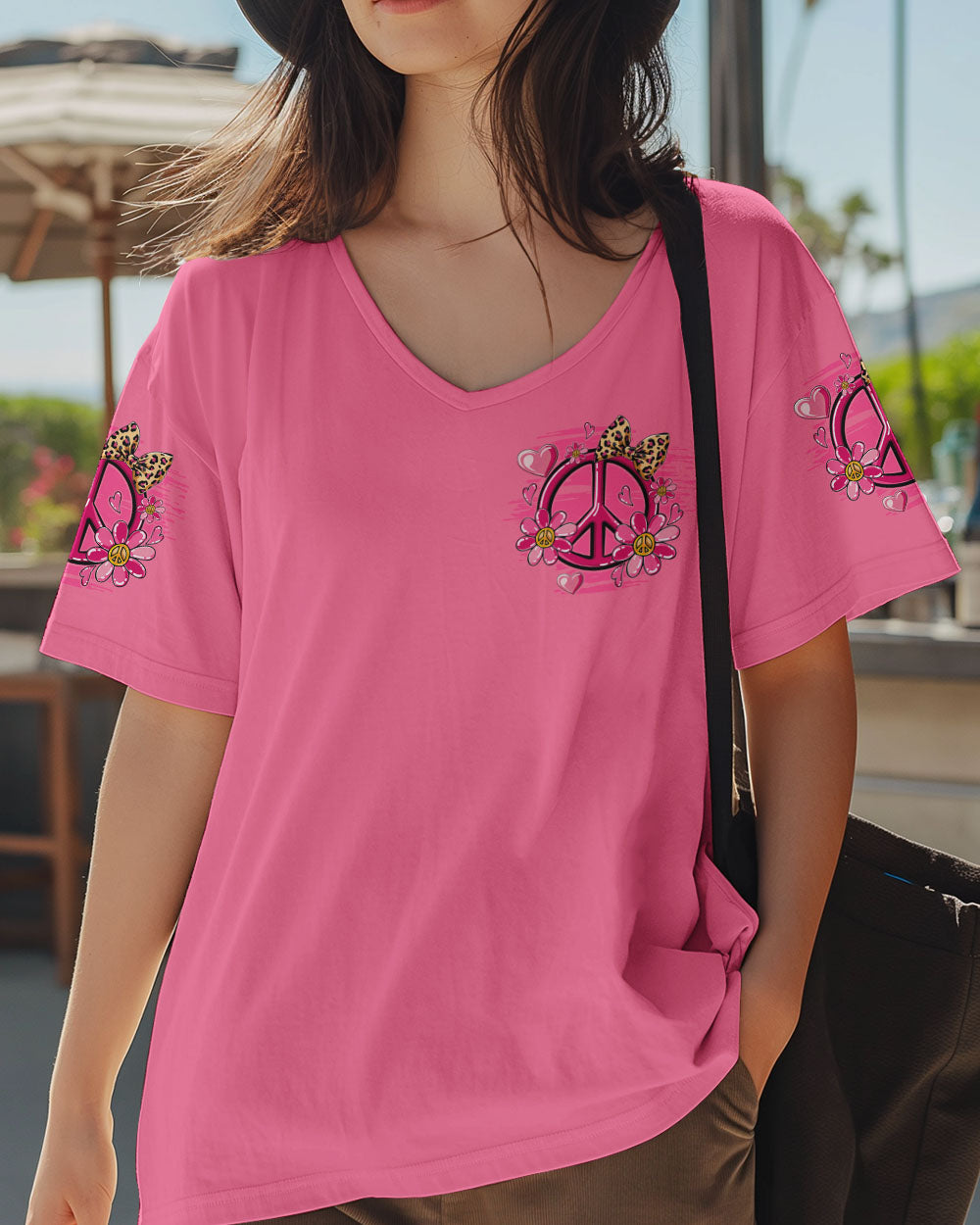 CRAZY FLAMINGO LADY HIPPIE ALL OVER PRINT - TYQY2105253