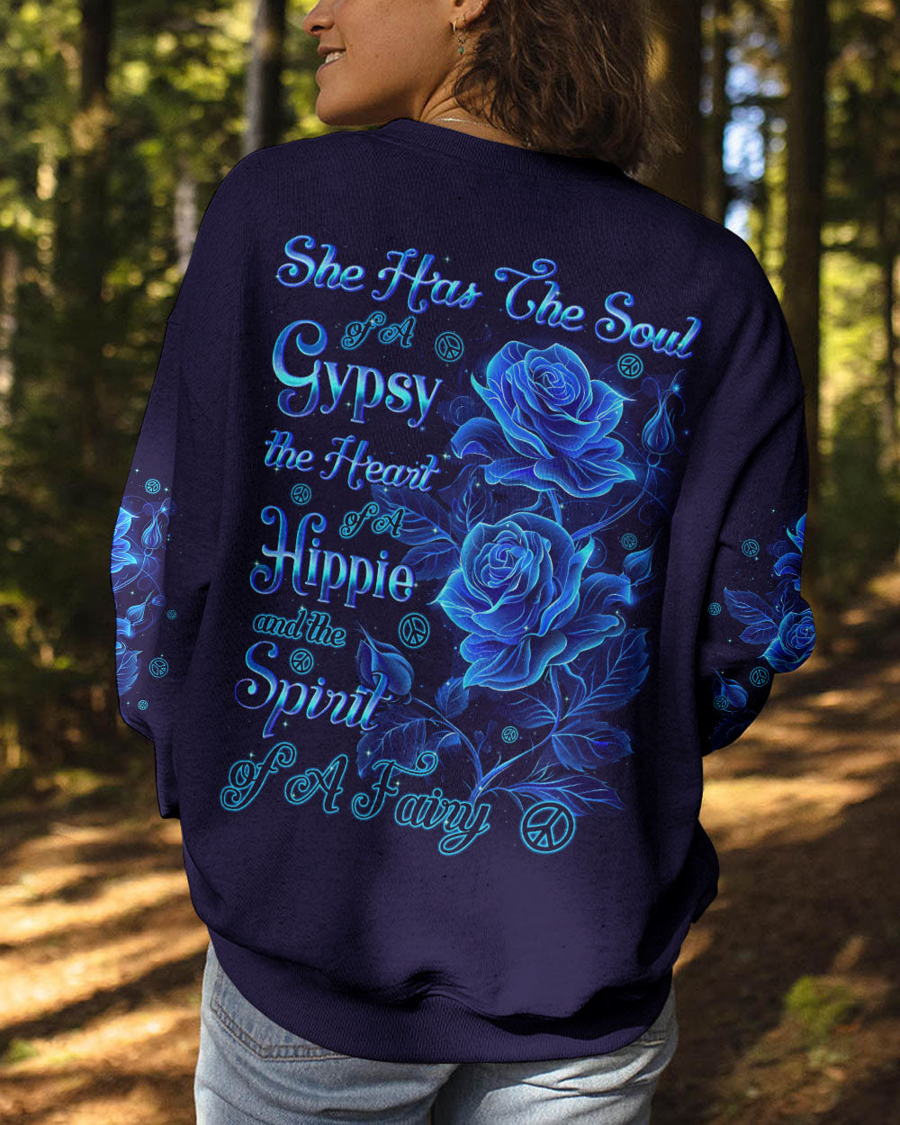 SPIRIT OF A FAIRY ROSES AND BUTTERFLIES ALL OVER PRINT - TYQY2201255
