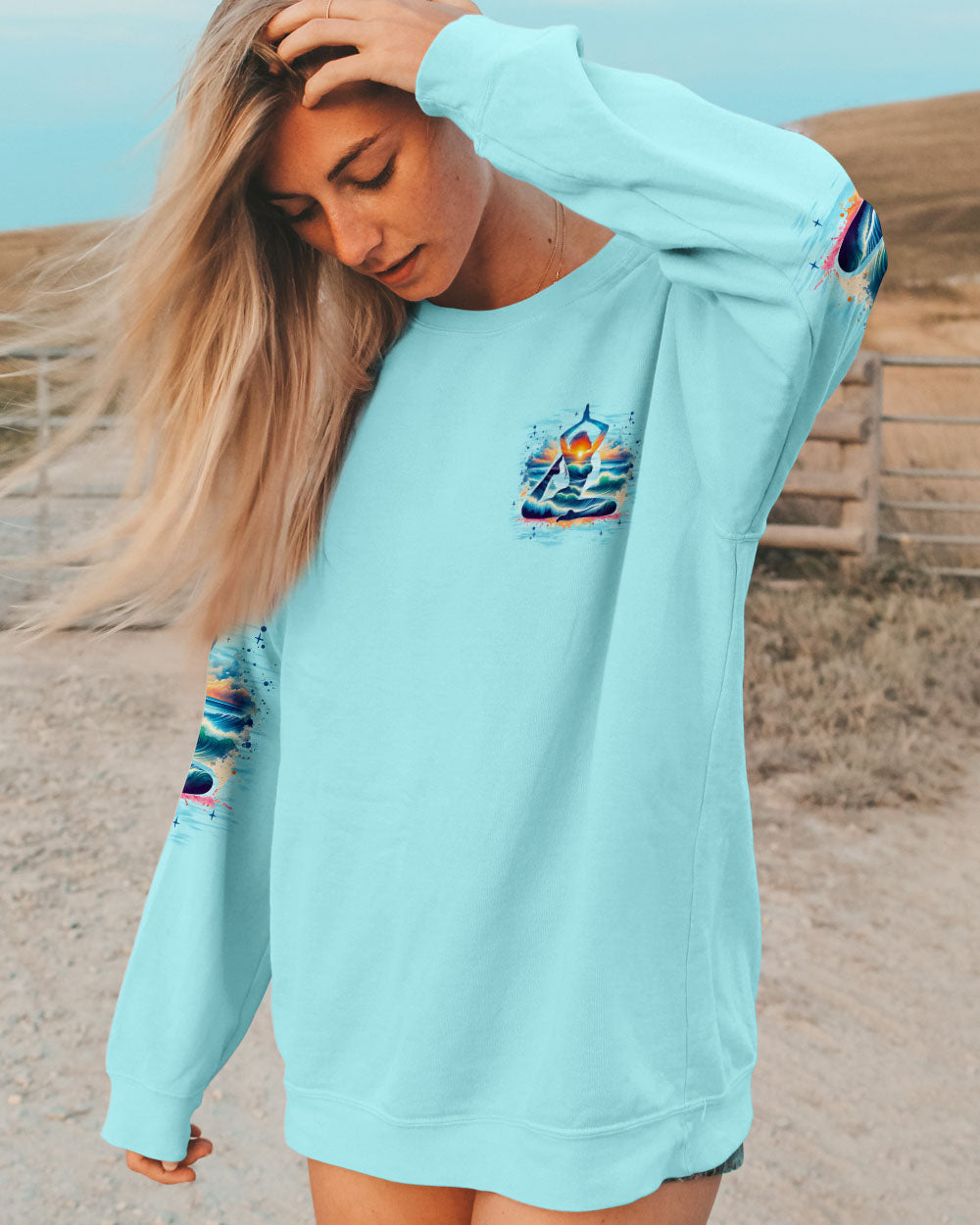 TAKE THE TIME TO MAKE YOUR SOUL HAPPY YOGA ALL OVER PRINT - TYQY2211243