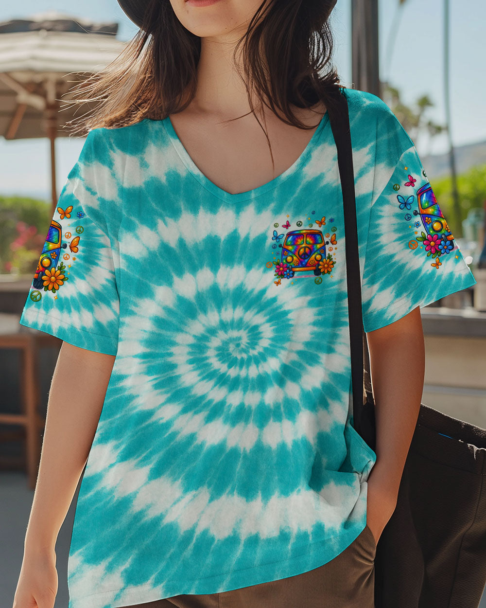 RUNNING AGAINST THE WIND TIE DYE ALL OVER PRINT - TYQY2404251