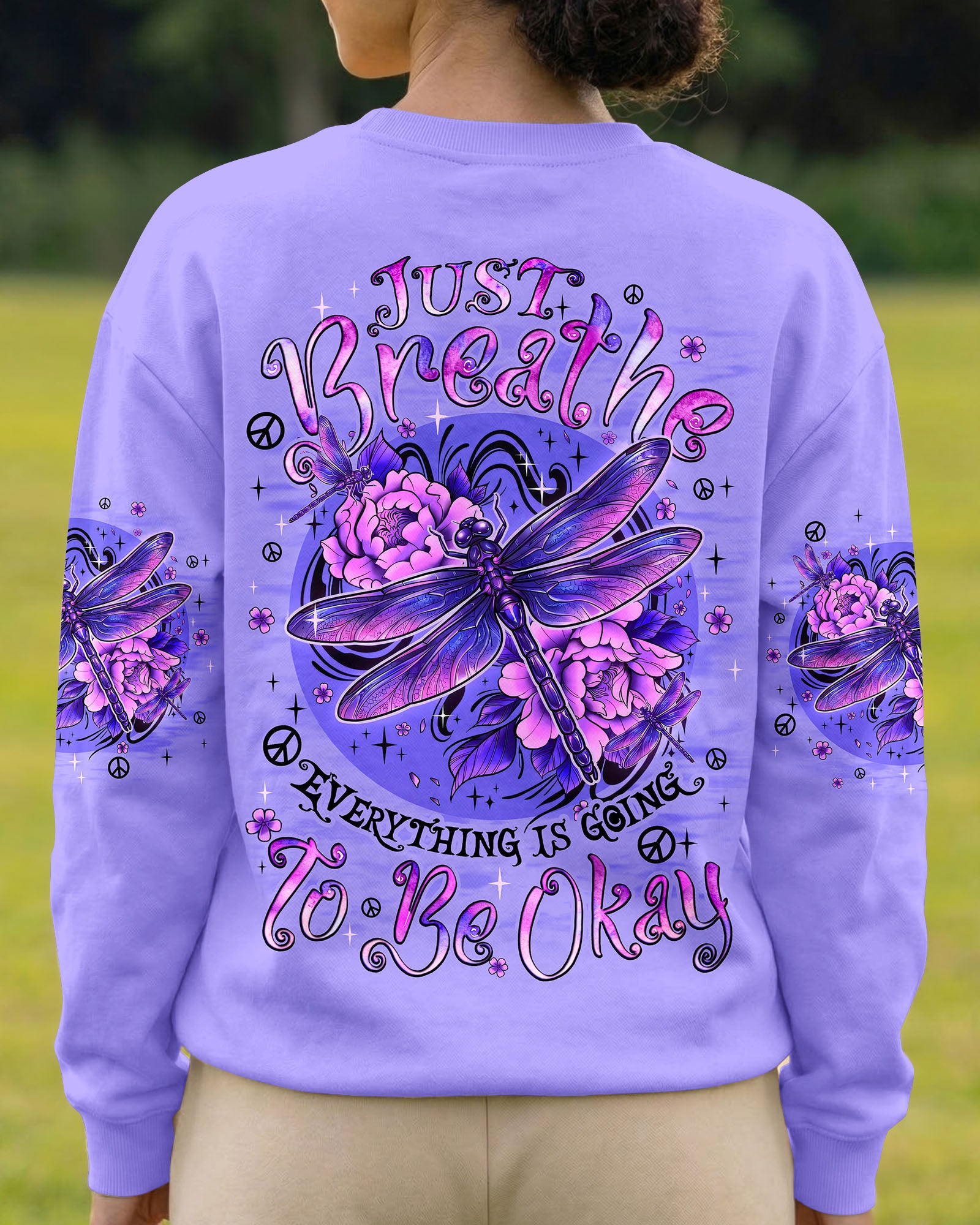 JUST BREATHE DRAGONFLY ALL OVER PRINT - TYQY2606262
