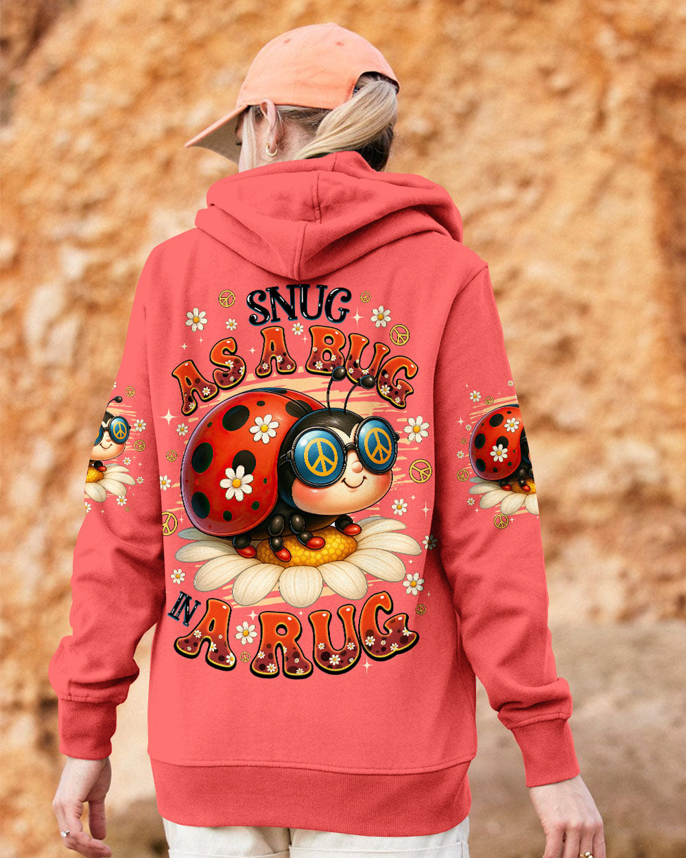 SNUG AS A BUG IN A RUG LADYBUG ALL OVER PRINT - TYQY2706251